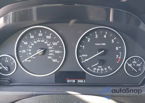 2017 BMW 320I xDrive из США, поврежденный, VIN WBA8E5G58HNU41454